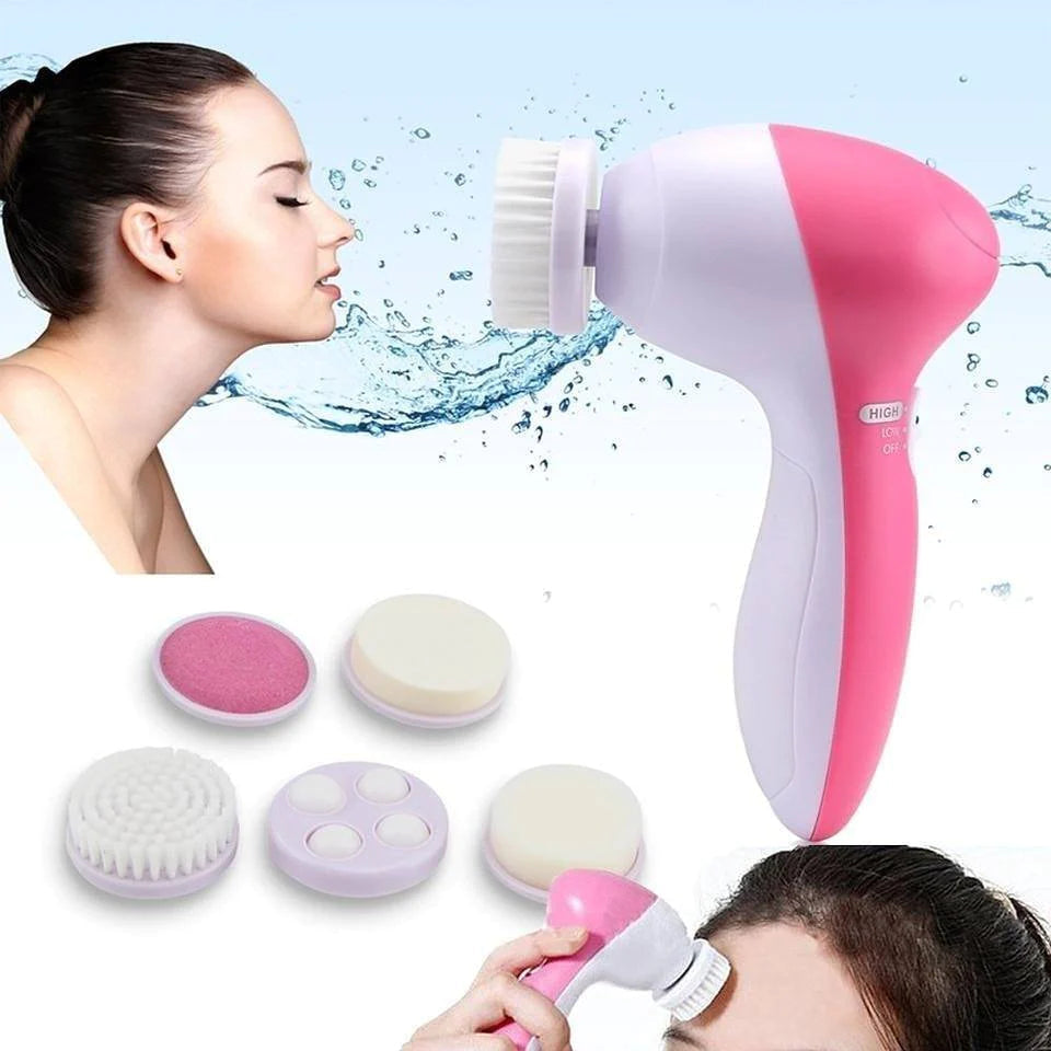 5 in 1 Face Massager Facial Cleanser
